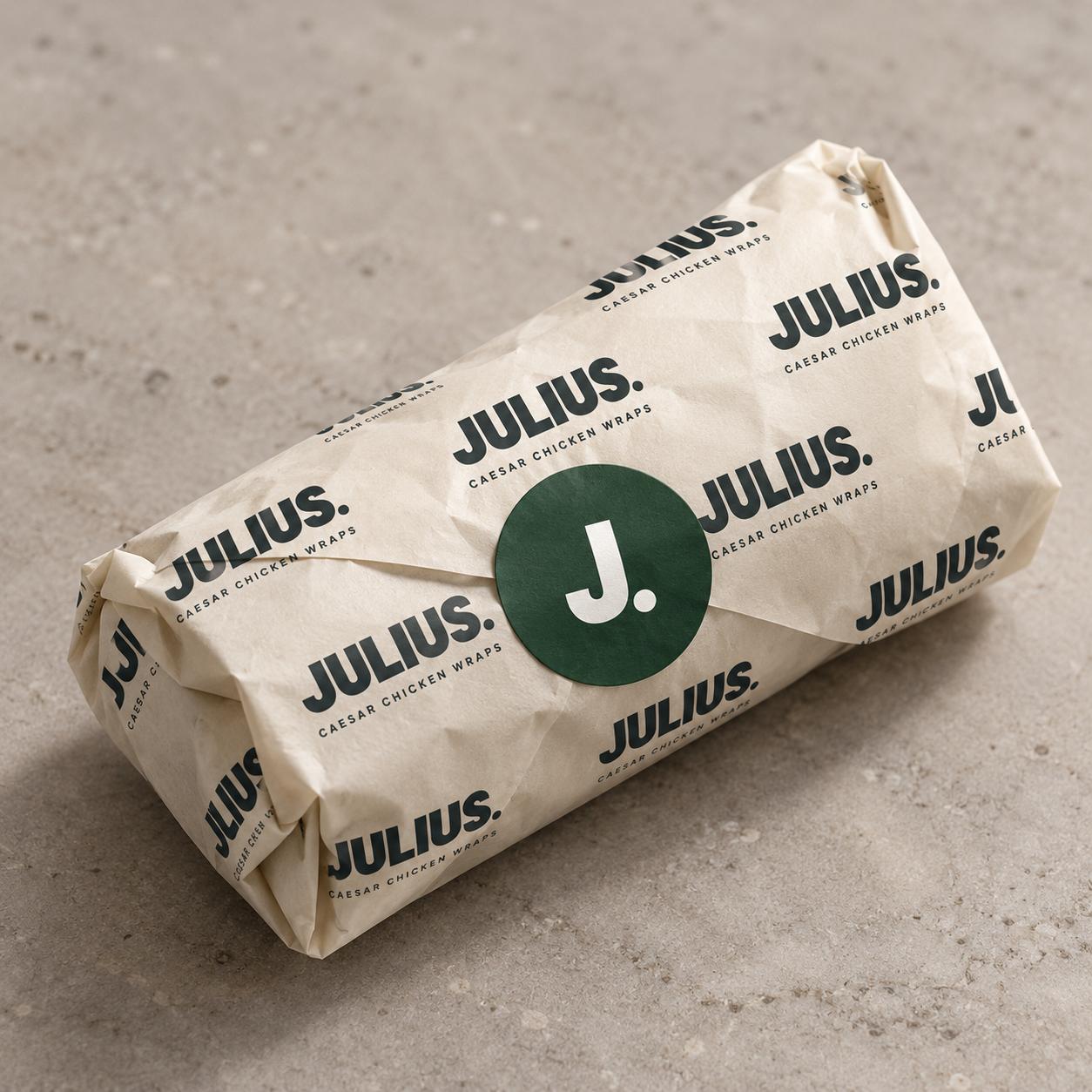 Julius wrap, wrapped and ready to go